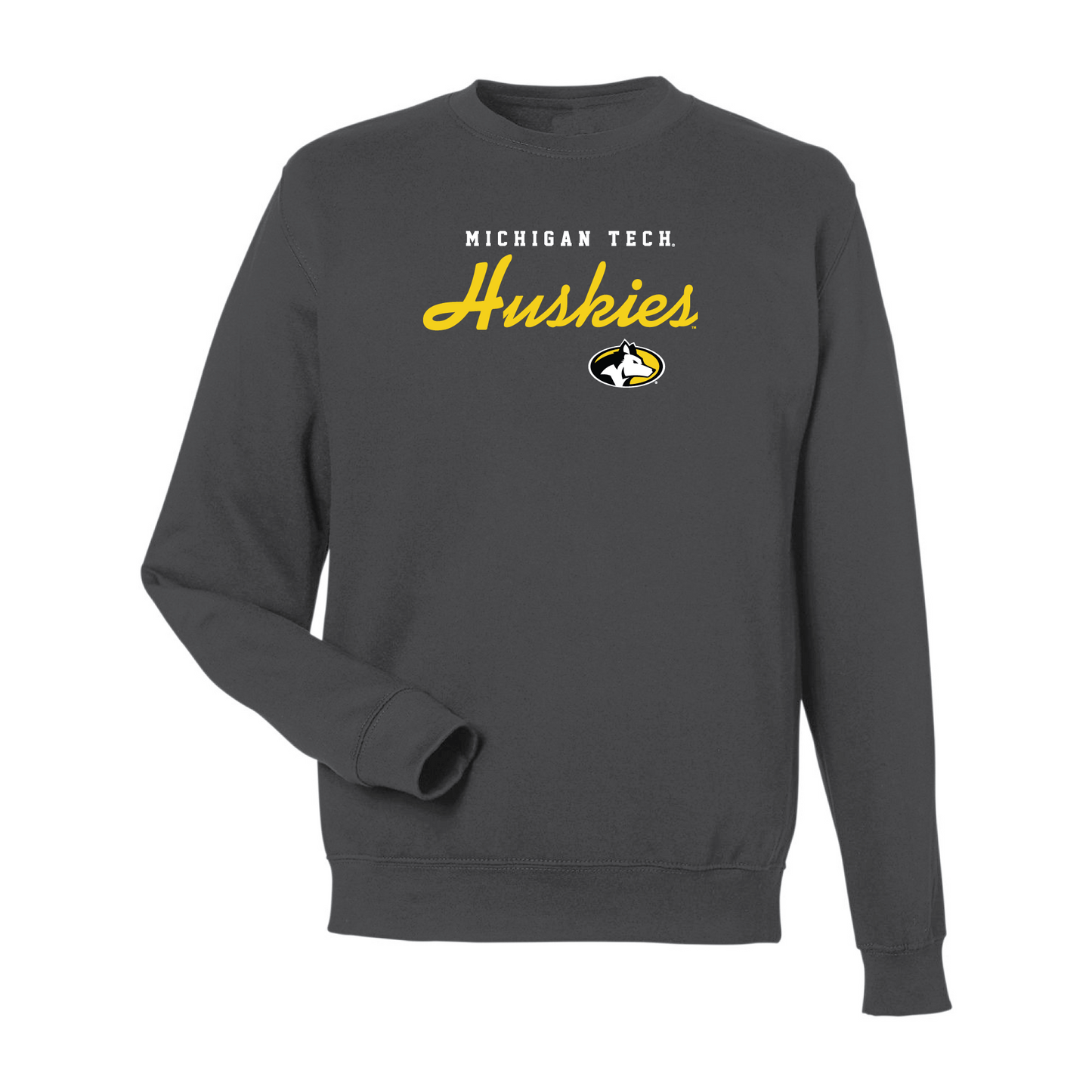 Michigan Technological University Huskies Machine Script