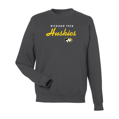 Michigan Technological University Huskies Machine Script