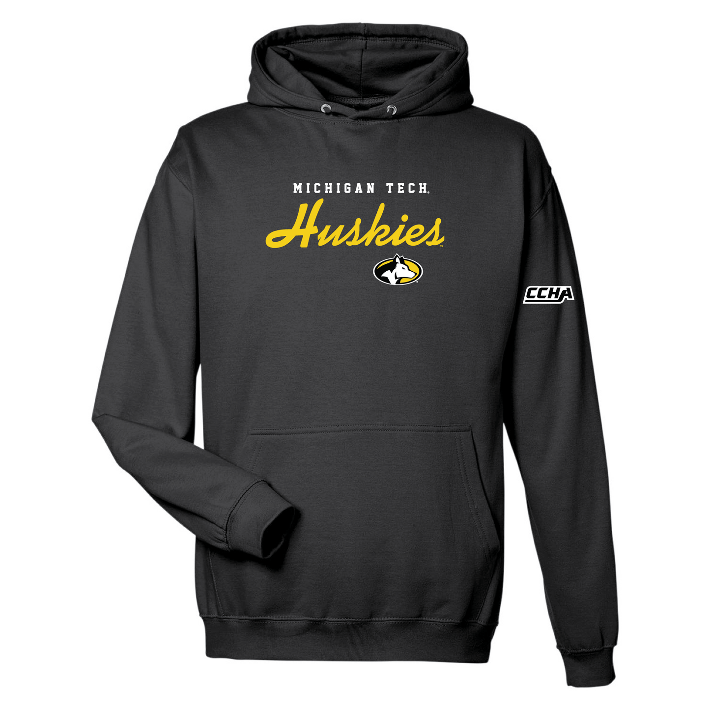Michigan Technological University Huskies Machine Script