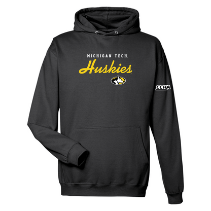Michigan Technological University Huskies Machine Script