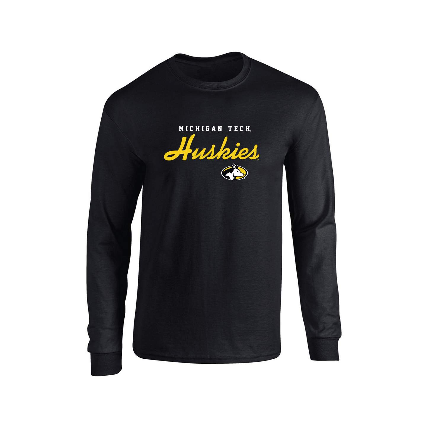Michigan Technological University Huskies Machine Script
