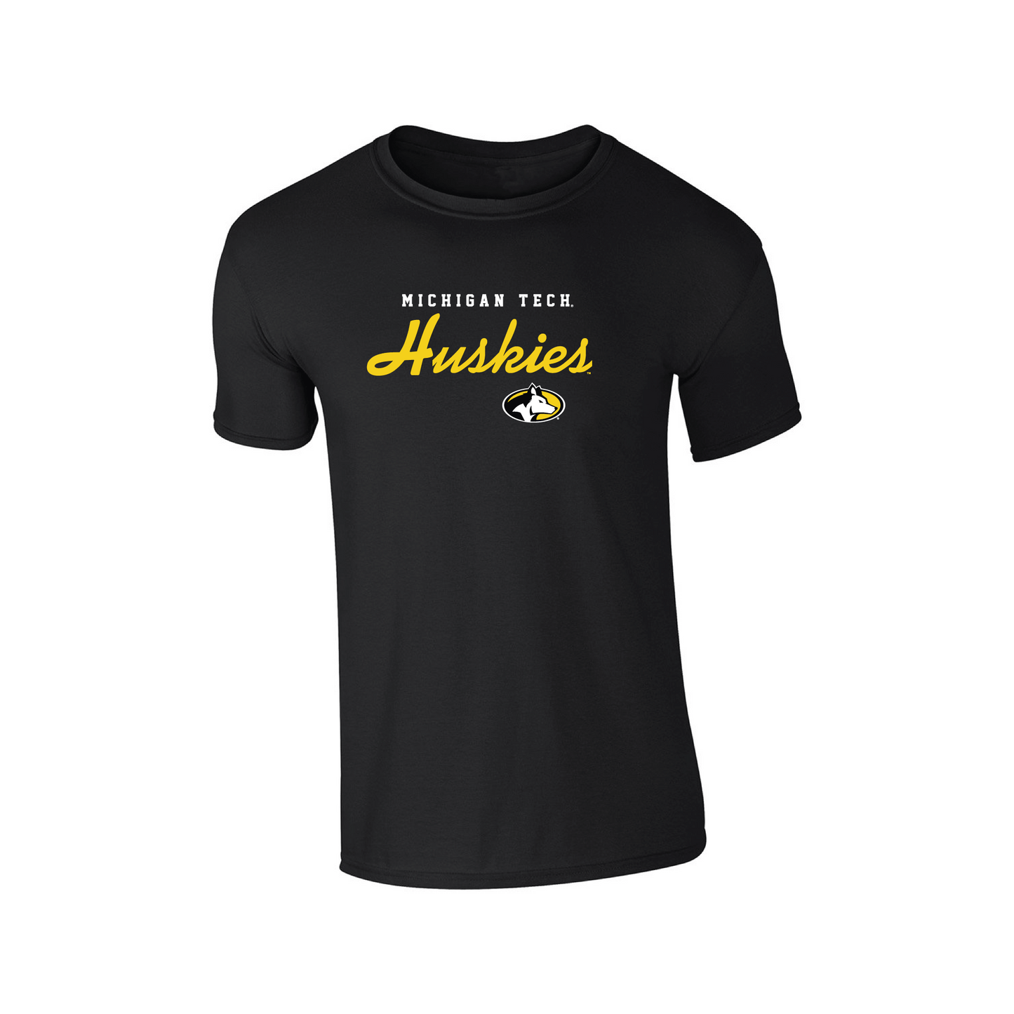 Michigan Technological University Huskies Machine Script